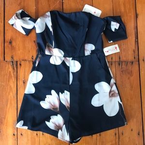 Floral romper